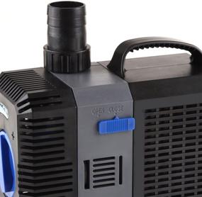 img 1 attached to 🐠 Trupow 1000GPH Submersible Pond Filter Pump: Perfect for Fish Tanks, Fountains, and Aquariums with Adjustable Flow Rate and Frequency