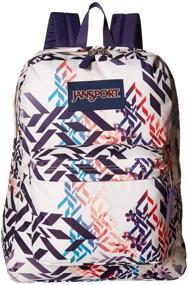 img 1 attached to 🎒 Jansport SuperBreak Backpack in Botanical Geo Design