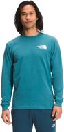 🏕️ north face brick house long sleeve shirt logo