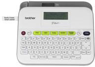 brother printer rptd400 compact label maker: versatile and efficient logo