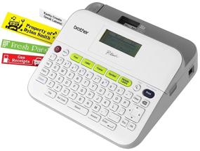 img 2 attached to Brother Printer RPTD400 Compact Label Maker: Versatile and Efficient