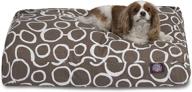 🐾 ultimate comfort for your furry friend with majestic pet fusion rectangle pet bed logo