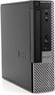 🖥️ dell optiplex 7010 usff бизнес настольный компьютер (intel quad-core i5-3470s до 3,6 ггц, 8 гб ram, 500 гб hdd, dvd, vga, displayport, wifi, windows 10 pro) - восстановленный логотип