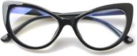 👓 protect your eyes with soolala blue light computer eye glasses: stylish womens cateye glasses logo