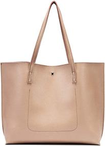 img 3 attached to Nodykka Satchel Handbags Pebbled Shoulder Women's Handbags & Wallets and Totes