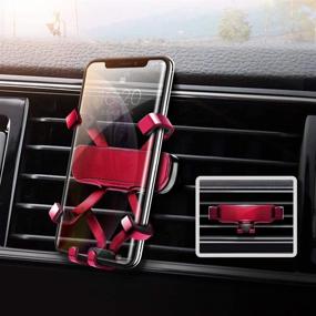 img 4 attached to Aokway Gravity Compatible Universal Smartphone Car Electronics & Accessories