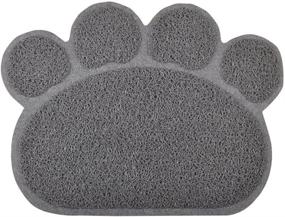 img 1 attached to Paw Shaped Litter Catcher Available 15 7511 75