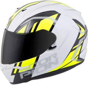 img 2 attached to 🚴 Scorpion EXO-R320 Endeavor Bike Helmet - White/Neon Yellow/Large