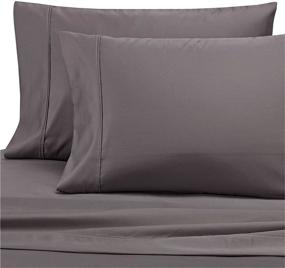 img 1 attached to Wamsutta Dream 1000 Thread Count PimaCott Charcoal