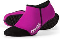 🧦 copozz 3mm neoprene dive water socks - anti-slip thermal fin socks for swimming, snorkeling, surfing, and kayaking logo