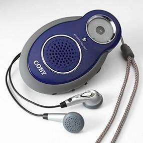 img 4 attached to 📻 CX-8 BLU AM/FM Radio with Built-In Speaker &amp; Earphones by COBY (Discontinued by Manufacturer)