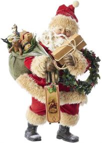 img 3 attached to 🎅 Vintage Santa Figurine: Kurt Adler 11.75-Inch Holiday Decor