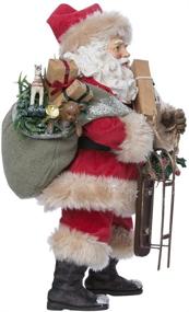 img 1 attached to 🎅 Vintage Santa Figurine: Kurt Adler 11.75-Inch Holiday Decor