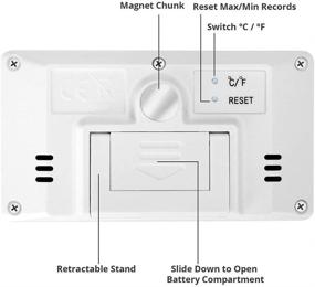 img 2 attached to Digital Hygrometer Thermometer Humidity Display Heating, Cooling & Air Quality