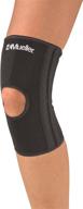 mueller knee stabilizer black - small/medium | effective support for active lifestyles логотип