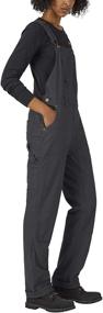 img 1 attached to 👩 Dickies Women's Double Overalls in Rinsed Finish - Women's Clothing