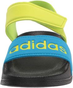 img 3 attached to Сандалии Adidas Unisex Youth Adilette Metallic для мальчиков