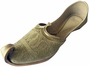img 4 attached to Step Style Khussa Pakistani Punjabi Men's Shoes