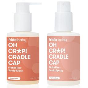 img 3 attached to Frida Baby's Oh CRP! Cradle Cap Flake Fixer Scalp Spray + Scalp Mask Duo: Ultimate Solution for Soothing Baby's Scalp and Preventing Dryness and Flakes