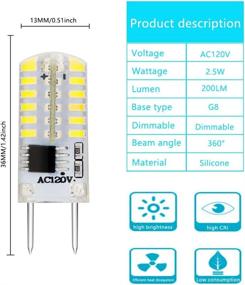 img 3 attached to Optimize Lighting Efficiency 💡 with EKSAVE Dimmable Halogen Equivalen Fitting