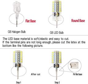 img 1 attached to Optimize Lighting Efficiency 💡 with EKSAVE Dimmable Halogen Equivalen Fitting