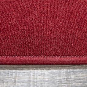 img 1 attached to 🔴 Ottomanson Ottohome Solid Red Rug - 2.7' x 9.10' Size