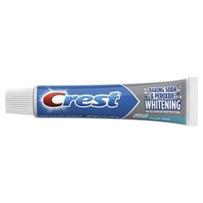 img 2 attached to Crest Cavity and Tartar Protection Toothpaste with Whitening Baking Soda & Peroxide - 3 Count (5.7 Tubes Each), 17.1 Ounce