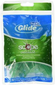 img 2 attached to 🦷 Glide Plusx 40mm Outlast Floss Picks with Long-Lasting Mint - 75 Count, Pack of 3