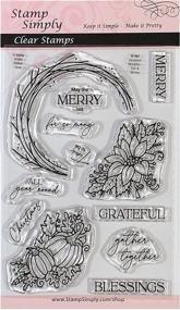 img 2 attached to Stamp Simply Stamps Seasonal Wreaths