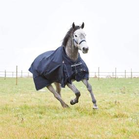 img 3 attached to 🐴 HORZE Avalanche 1200D Ripstop Lightweight Horse Rain Blanket: Waterproof and Breathable Protection with Fleece Lining