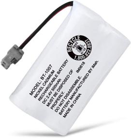 img 2 attached to 🔋 Набор из 2-х аккумуляторов iMah AA BT1007 2.4V 500mAh для беспроводных телефонов, совместимых с моделями Uniden D1484 DCX150 DECT1500 BT-1015 и Panasonic HHR-P506 HHR-P506A Handset Telephones.