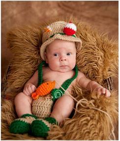 img 2 attached to 🐠 Crochet Fisherman Newborn Photography Outfits