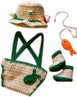 🐠 crochet fisherman newborn photography outfits logo