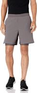 amazon brand velocity standard waistband men's clothing and active logo