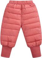 winter elastic lightweight trousers windproof boys' clothing logo