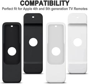 img 3 attached to HYIEOU 2 Pack Apple TV Remote Control Silicone Sleeve