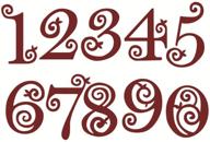 numbers cutting scrapbooking alinacrafts embossing logo