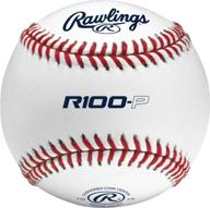 rawlings r100 p leather practice baseballs логотип