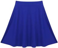 👗 renvena lightweight stretchy length lyrical girls' clothing: skirts & skorts selection logo