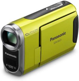 img 3 attached to 📷 Rugged and Reliable: Panasonic SDR-SW21 Shock & Waterproof Camcorder (Green)