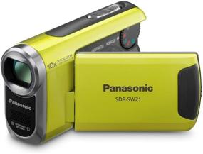 img 2 attached to 📷 Rugged and Reliable: Panasonic SDR-SW21 Shock & Waterproof Camcorder (Green)