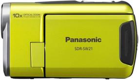 img 1 attached to 📷 Rugged and Reliable: Panasonic SDR-SW21 Shock & Waterproof Camcorder (Green)