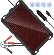 🔋 powiser 3.3w solar battery charger 12v ─ ultimate solar-powered battery maintainer & charger for automotive, motorcycle, boat, marine, rv, trailer, powersports, snowmobile, and more! (3.3w amorphous) logo