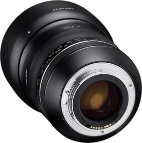 img 1 attached to 📷 Samyang SYXP85-C XP 85mm f/1.2 - High Speed Lens with AE Chip for Canon EF - Black