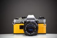 📷 olympus om-10 om10 35mm manual focus film camera and lens bundle logo