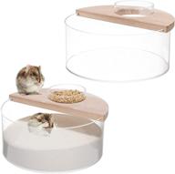 acrylic assemble hamster container chinchilla logo