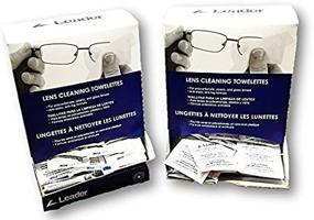 img 4 attached to 👓 Leader Anti-Fog Lens Cleaning Towelettes - 2 Dispensers, 200 Wipes Total