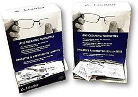 img 3 attached to 👓 Leader Anti-Fog Lens Cleaning Towelettes - 2 Dispensers, 200 Wipes Total