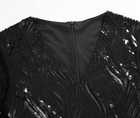 img 2 attached to 💃 BABEYOND Flapper Fringed Roaring Sequins Women's Dresses: Sparkling Vintage Glamour