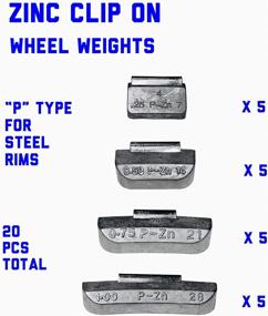 img 4 attached to Gallardo Tire Products Assortments Weights Tires & Wheels